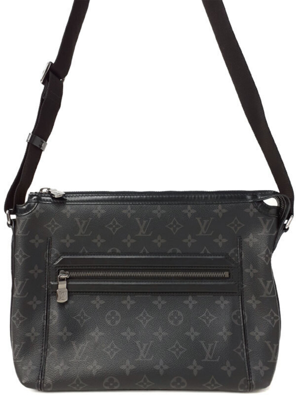 Louis Vuitton Monogram Eclipse Black Odysse Messenger Shoulder Bag